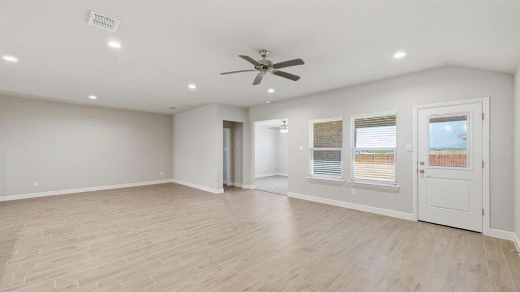 Spacious, unfurnished interior of a new home in Legado, Cleburne (Image 13). Spacious, unfurnished interior of a new home in Legado, Cleburne (Image 13).