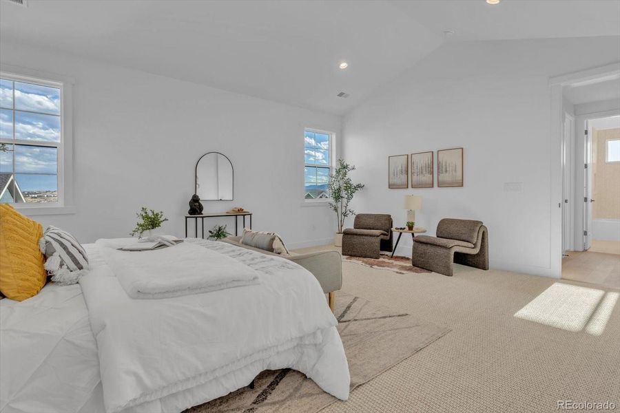 Furnished interior view inside a new home in , Louisville (Image 36).