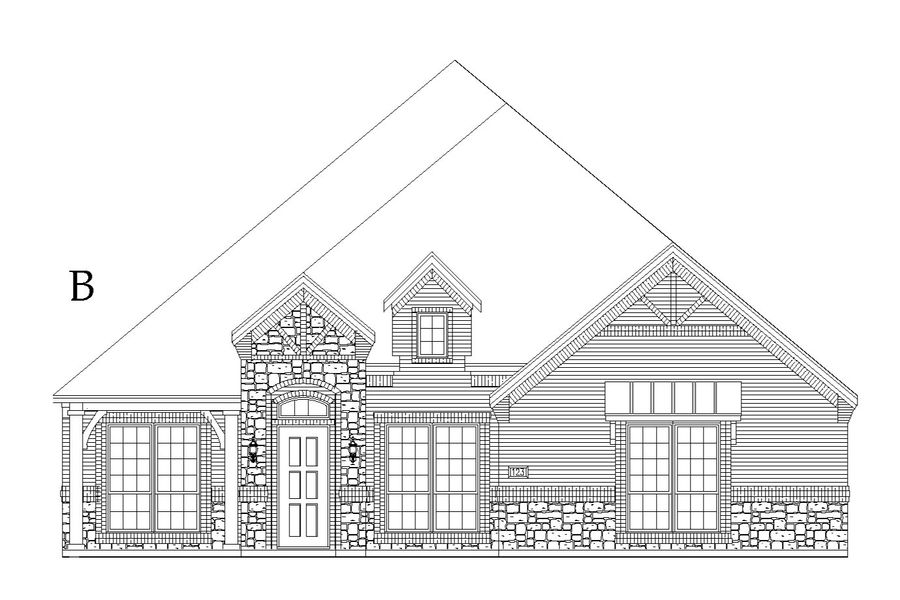 Representative rendering of the exterior for the Jordan by Windsor Homes (Image 6).