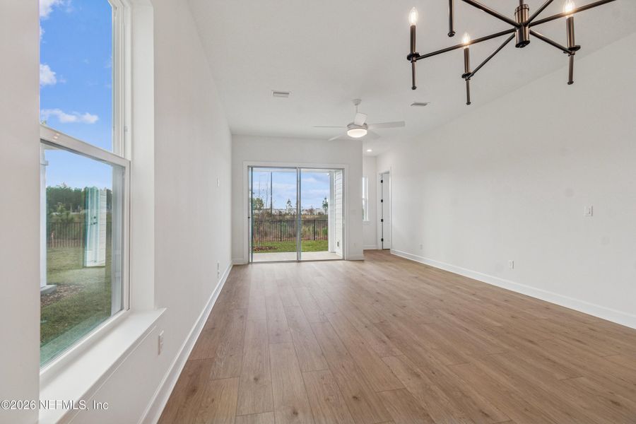Spacious, unfurnished interior of a new home in Evergreen Island at Silverleaf - Executive, St. Augustine (Image 18).