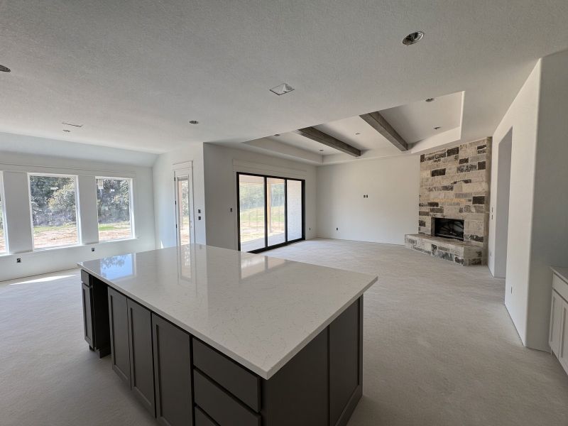 In-progress construction of a new home in Cotten Creek, Azle, TX (Image 7).