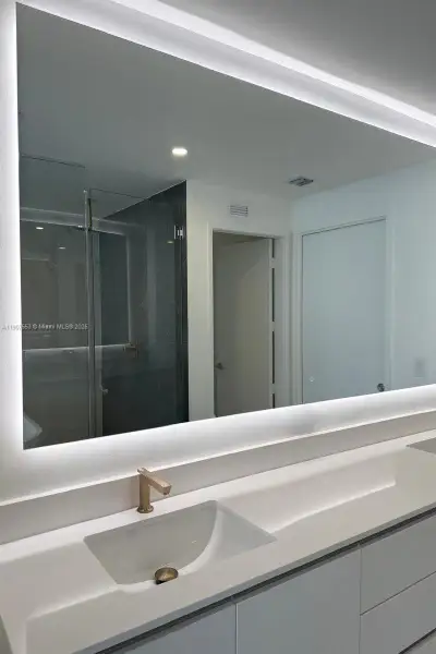 Furnished interior view inside a new home in , Miami (Image 7).