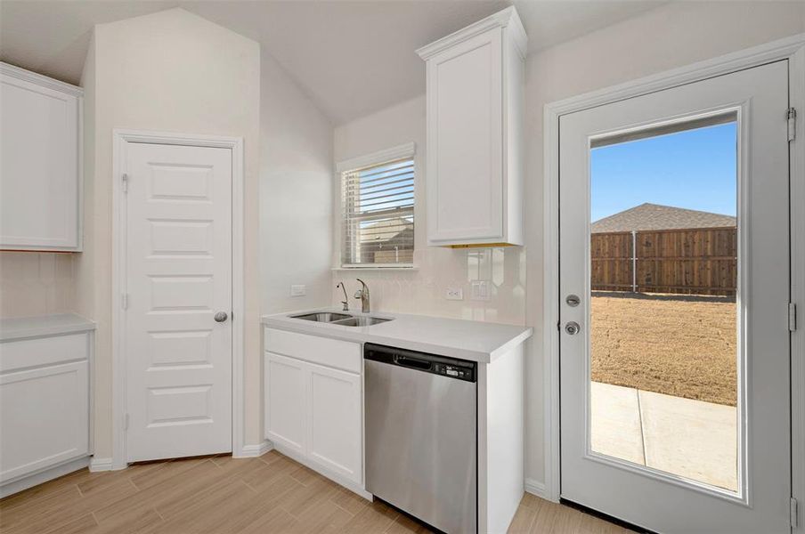 Furnished interior view inside a new home in Mobberly Farms, Pilot Point (Image 13).