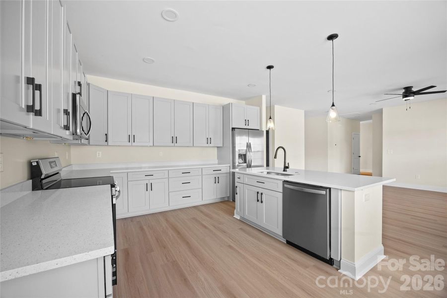 Furnished interior view inside a new home in , Troutman (Image 9).