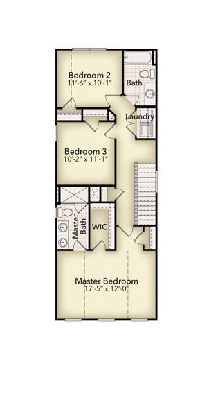 Second Floor (3 Bedroom Option) Second Floor (3 Bedroom Option)