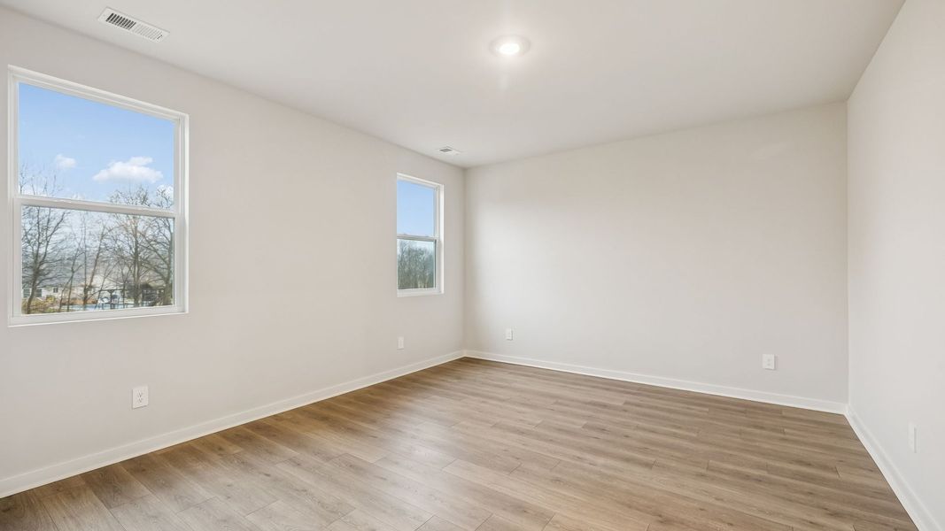 Representative unfurnished interior of a home built from the Dijon B by D.R. Horton in Harvest Point, Spring Hill (Image 52). Representative unfurnished interior of a home built from the Dijon B by D.R. Horton in Harvest Point, Spring Hill (Image 52).