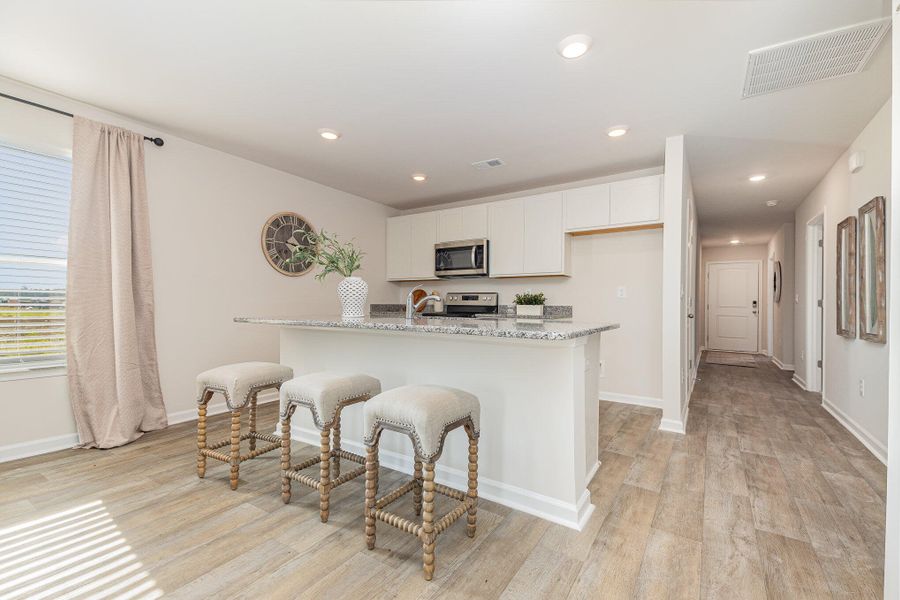 Furnished interior view inside a new home in Mulberry Landing, Orangeburg (Image 6).