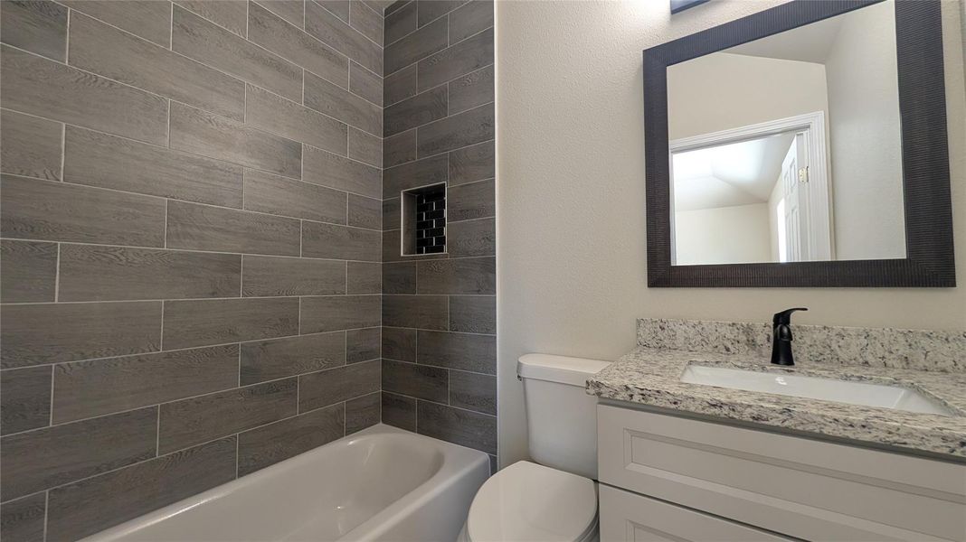Furnished interior view inside a new home in , Houston (Image 4).