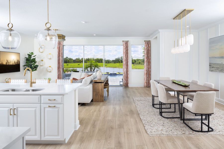 Representative furnished interior of a home built from the Glades by Mattamy Homes in Wellen Park, Venice (Image 8).