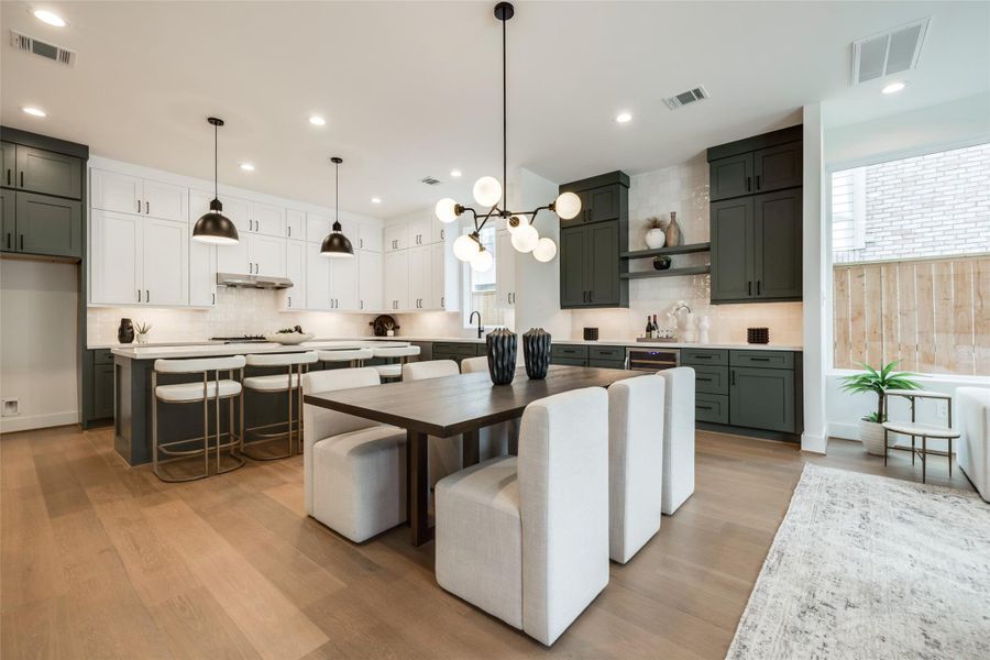 Furnished interior view inside a new home in , Houston (Image 34).