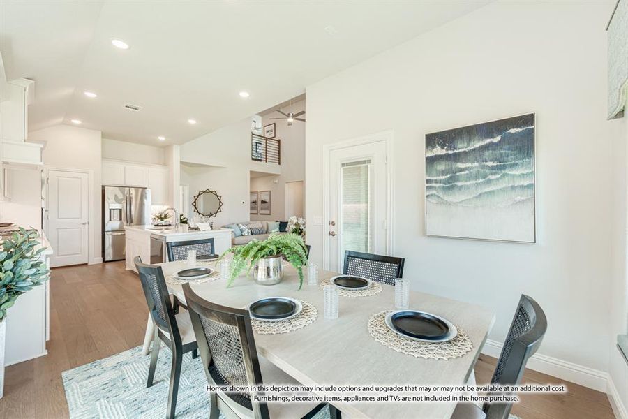 Furnished interior view inside a new home in Hulen Trails, Fort Worth (Image 21). Furnished interior view inside a new home in Hulen Trails, Fort Worth (Image 21).