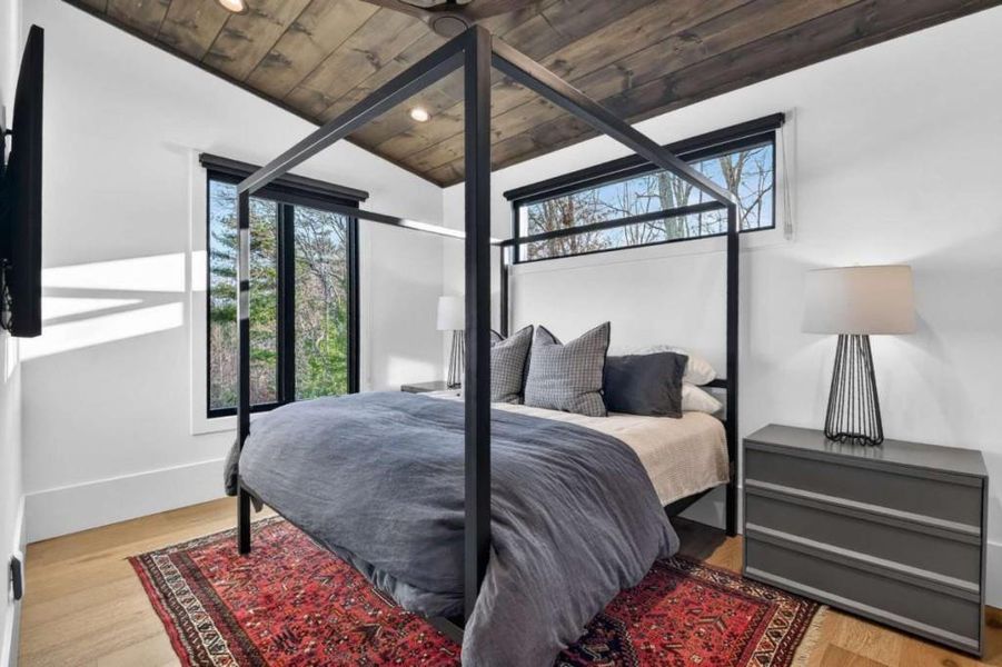 Furnished interior view inside a new home in , Mineral Bluff (Image 64).