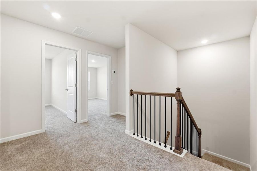 Spacious, unfurnished interior of a new home in Carolina, Palmetto (Image 22). Spacious, unfurnished interior of a new home in Carolina, Palmetto (Image 22).