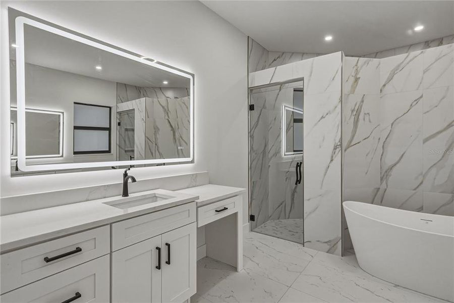 Furnished interior view inside a new home in , Dover (Image 16).