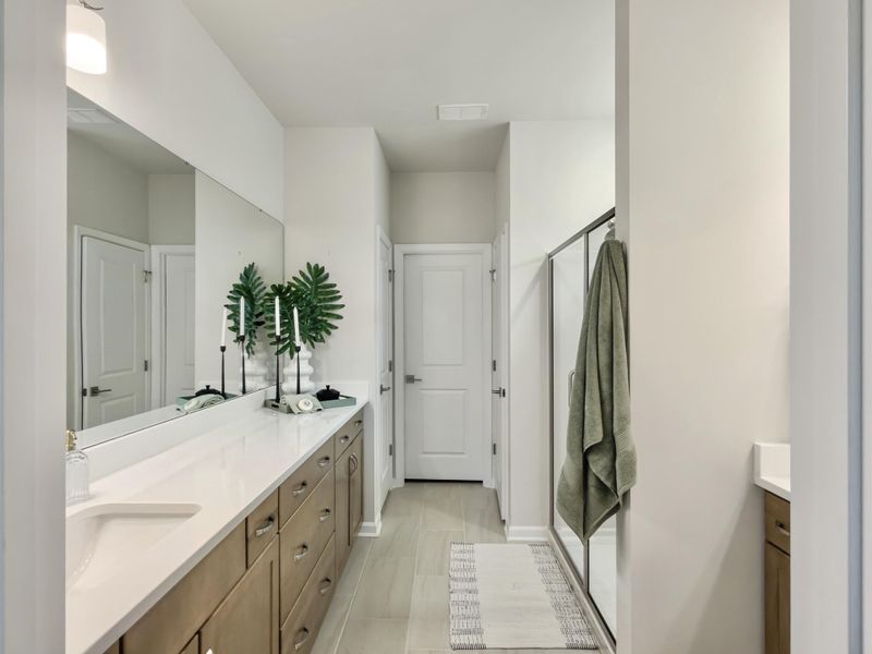 Furnished interior view inside a new home in The Groves of Berkeley, Moncks Corner (Image 34).