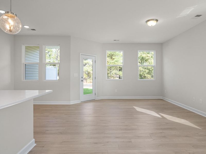 Spacious, unfurnished interior of a new home in Springvale, Fuquay Varina (Image 13).