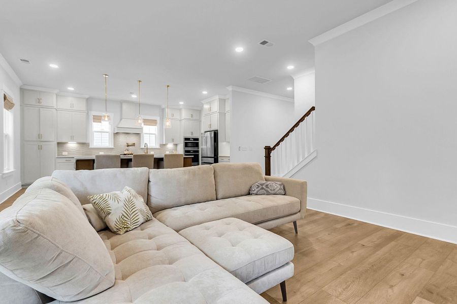 Furnished interior view inside a new home in Fiddler Cove, Mount Pleasant (Image 18).