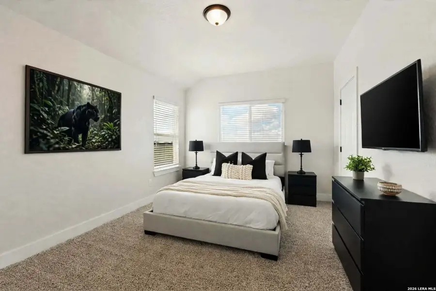 Furnished interior view inside a new home in Comanche Ridge, San Antonio (Image 9). Furnished interior view inside a new home in Comanche Ridge, San Antonio (Image 9).
