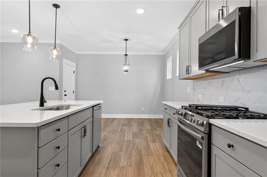 Furnished interior view inside a new home in Marble Tree, Ball Ground (Image 6).