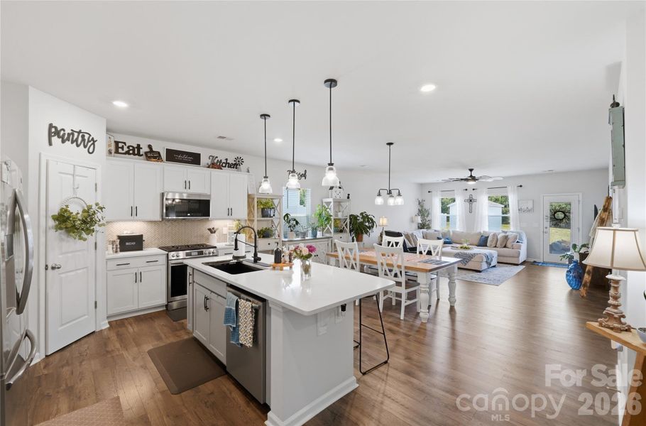 open floor