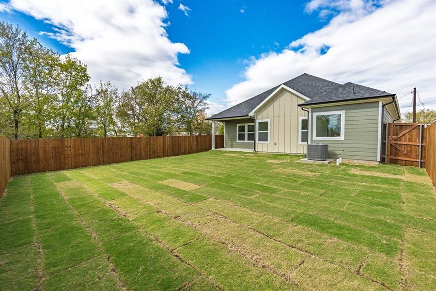 Exterior details and patio area of a home in , Greenville (Image 4). Exterior details and patio area of a home in , Greenville (Image 4).