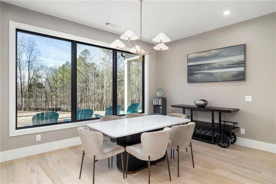 Furnished interior view inside a new home in , Alpharetta (Image 12). Furnished interior view inside a new home in , Alpharetta (Image 12).
