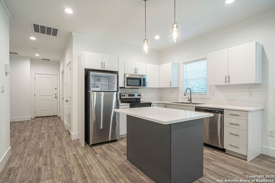 Furnished interior view inside a new home in , San Antonio (Image 9).