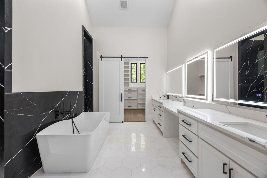 Furnished interior view inside a new home in , Montgomery (Image 8).