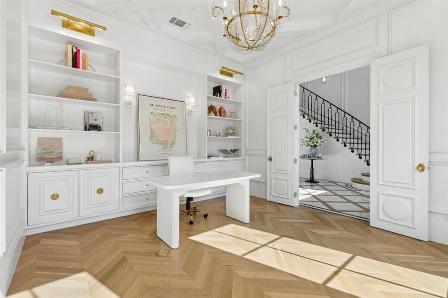Furnished interior view inside a new home in , Southlake (Image 4).