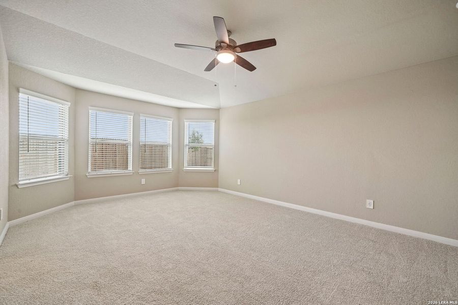 Spacious, unfurnished interior of a new home in Legendary Trails - Premier Series, Cibolo (Image 29). Spacious, unfurnished interior of a new home in Legendary Trails - Premier Series, Cibolo (Image 29).