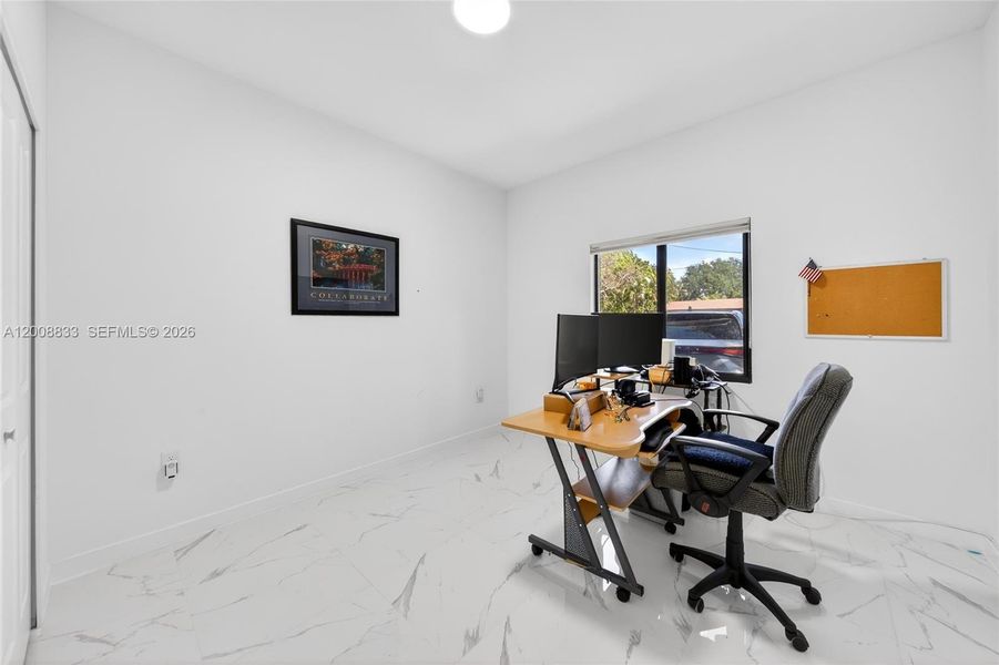 Furnished interior view inside a new home in , Miami (Image 11).