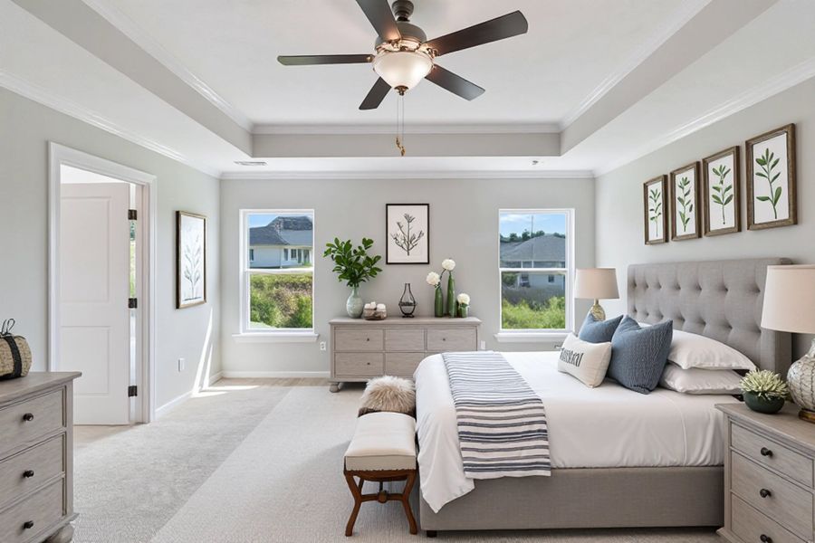 Furnished interior view inside a new home in Windsor, North Augusta (Image 12).