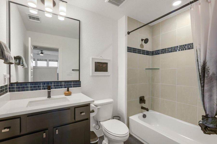 Furnished interior view inside a new home in , Dripping Springs (Image 5).