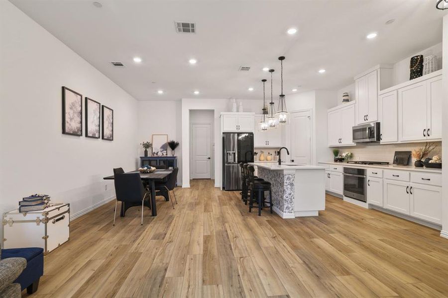 Furnished interior view inside a new home in , Sachse (Image 17).