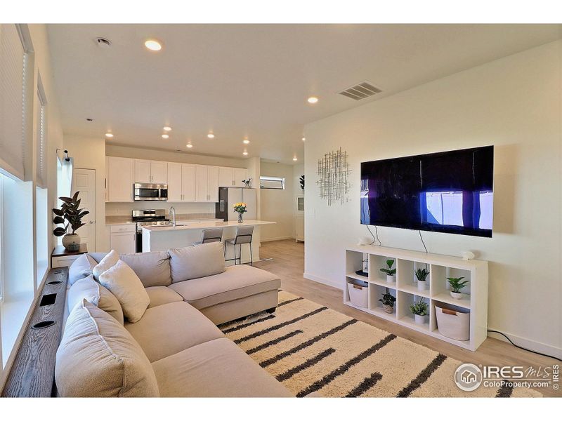 Furnished interior view inside a new home in , Evans (Image 6).