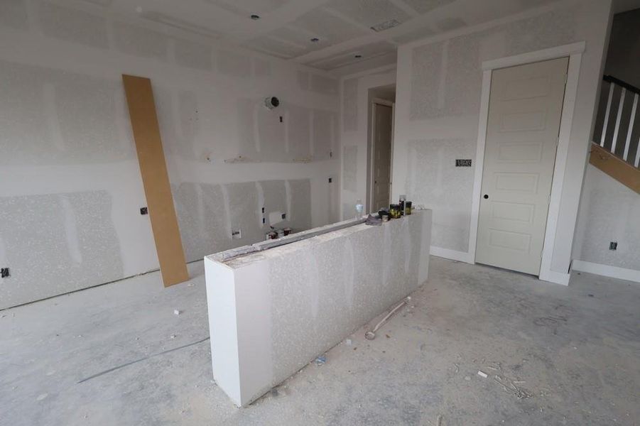 In-progress construction of a new home in Retreat at Oak Park, Houston, TX (Image 10). In-progress construction of a new home in Retreat at Oak Park, Houston, TX (Image 10).