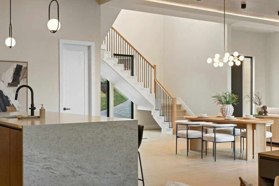 Furnished interior view inside a new home in , Leander (Image 6). Furnished interior view inside a new home in , Leander (Image 6).