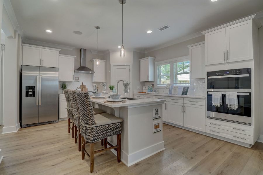Representative furnished interior of a home built from the Brantley II by Great Southern Homes in Collins Cove, Chapin (Image 56).