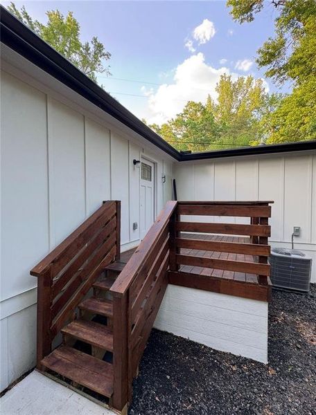 Exterior details and patio area of a home in , Conyers (Image 19).