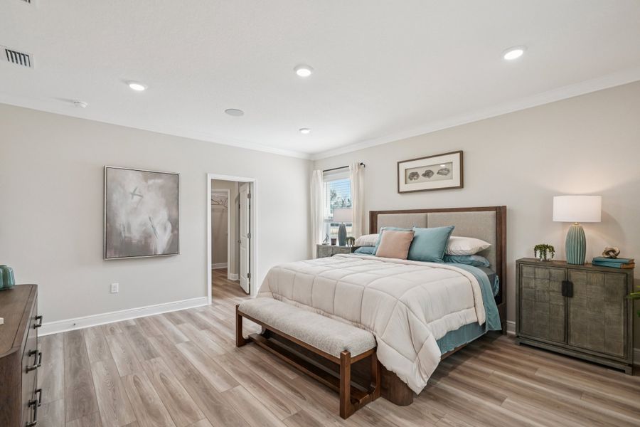 Furnished interior view inside a new home in Oakhaven Walk, Gainesville (Image 26).