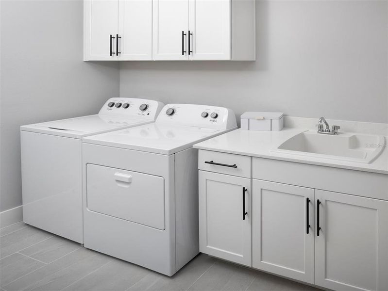 Model Laundry Room