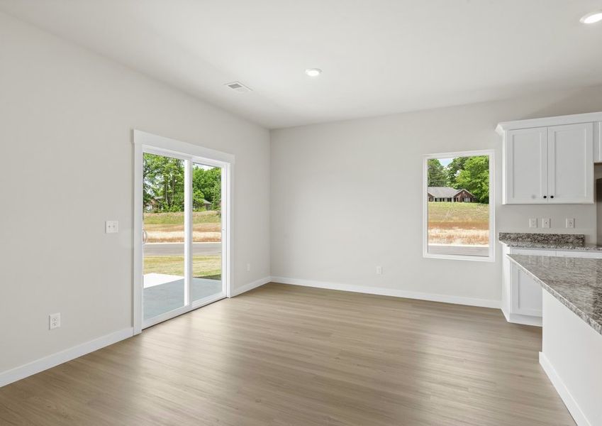 Open-concept living area