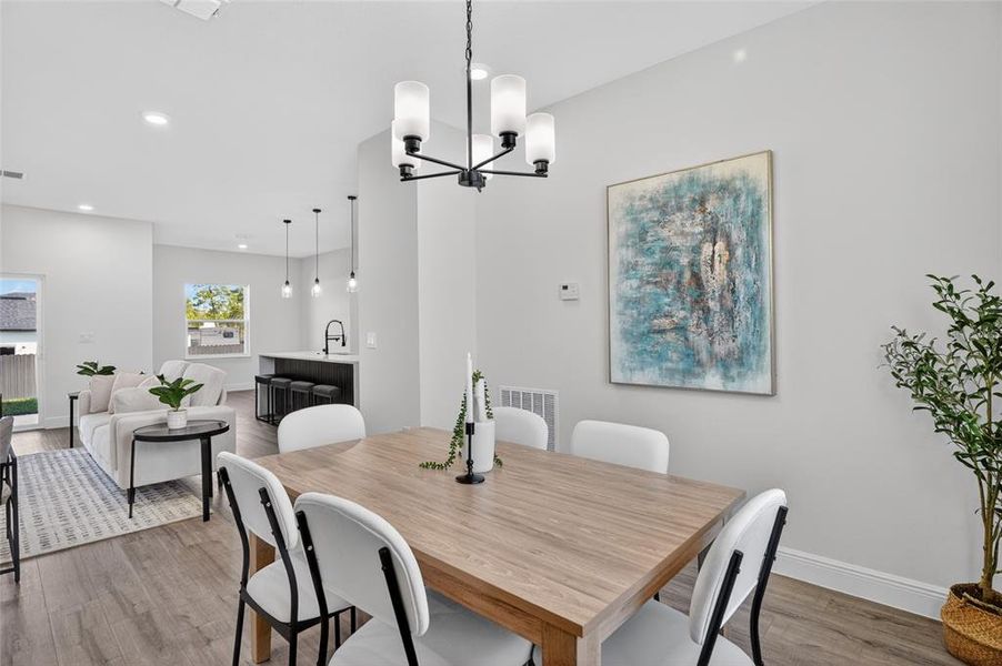 Furnished interior view inside a new home in , Ocala (Image 15).