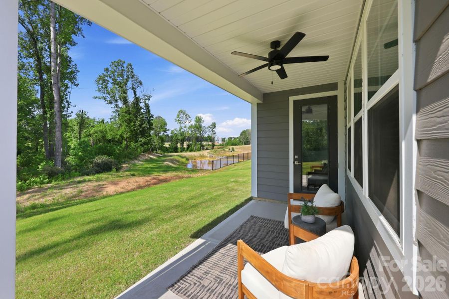 Exterior details and patio area of a home in , Cornelius (Image 25). Exterior details and patio area of a home in , Cornelius (Image 25).
