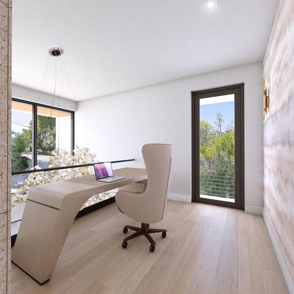 Furnished interior view inside a new home in , Fort Lauderdale (Image 7). Furnished interior view inside a new home in , Fort Lauderdale (Image 7).