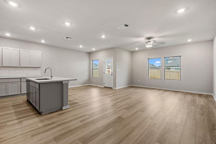Open concept floorplan Open concept floorplan