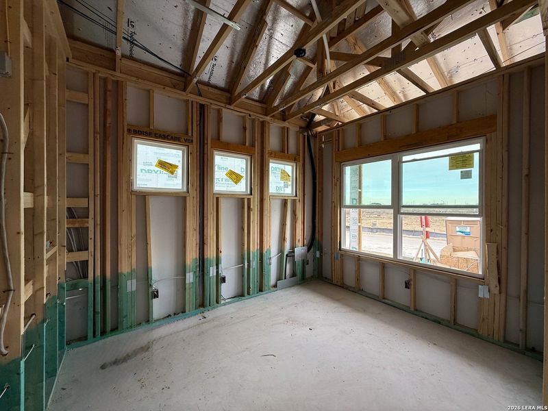 In-progress construction of a new home in The Wilder, Adkins, TX (Image 11).