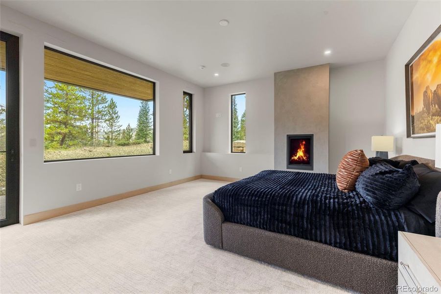 Furnished interior view inside a new home in , Breckenridge (Image 21).