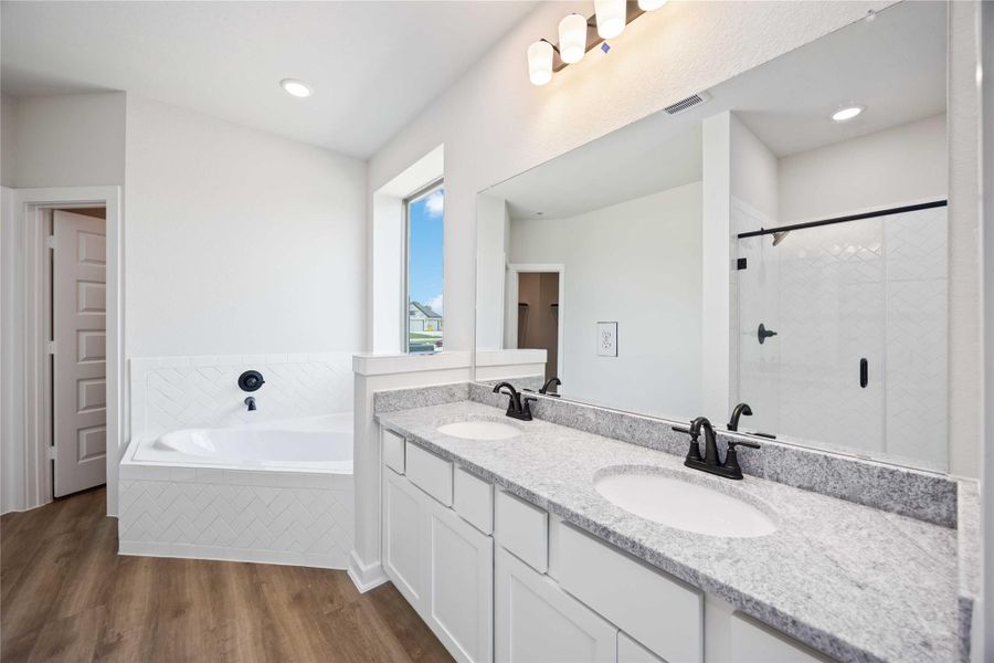 Furnished interior view inside a new home in , Sealy (Image 8).