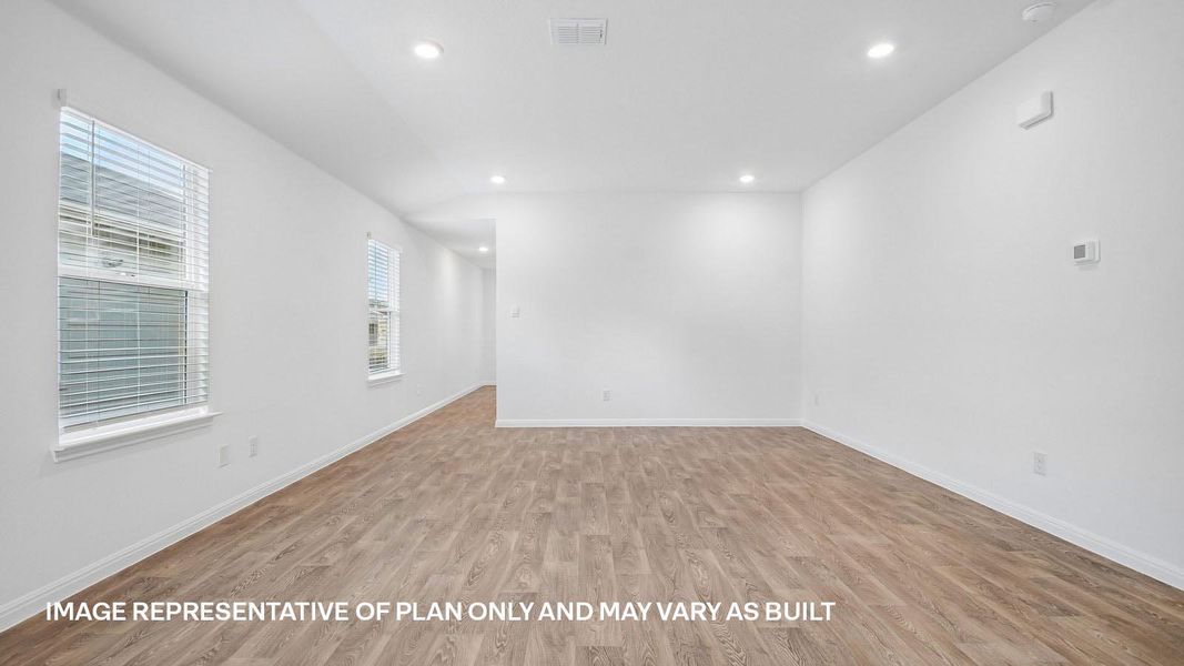 Spacious, unfurnished interior of a new home in Southgrove, Kyle (Image 24).